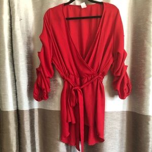 Plus size blouse